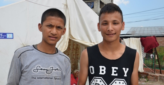 Youth in Nepal help their country rebuild after the earthquake